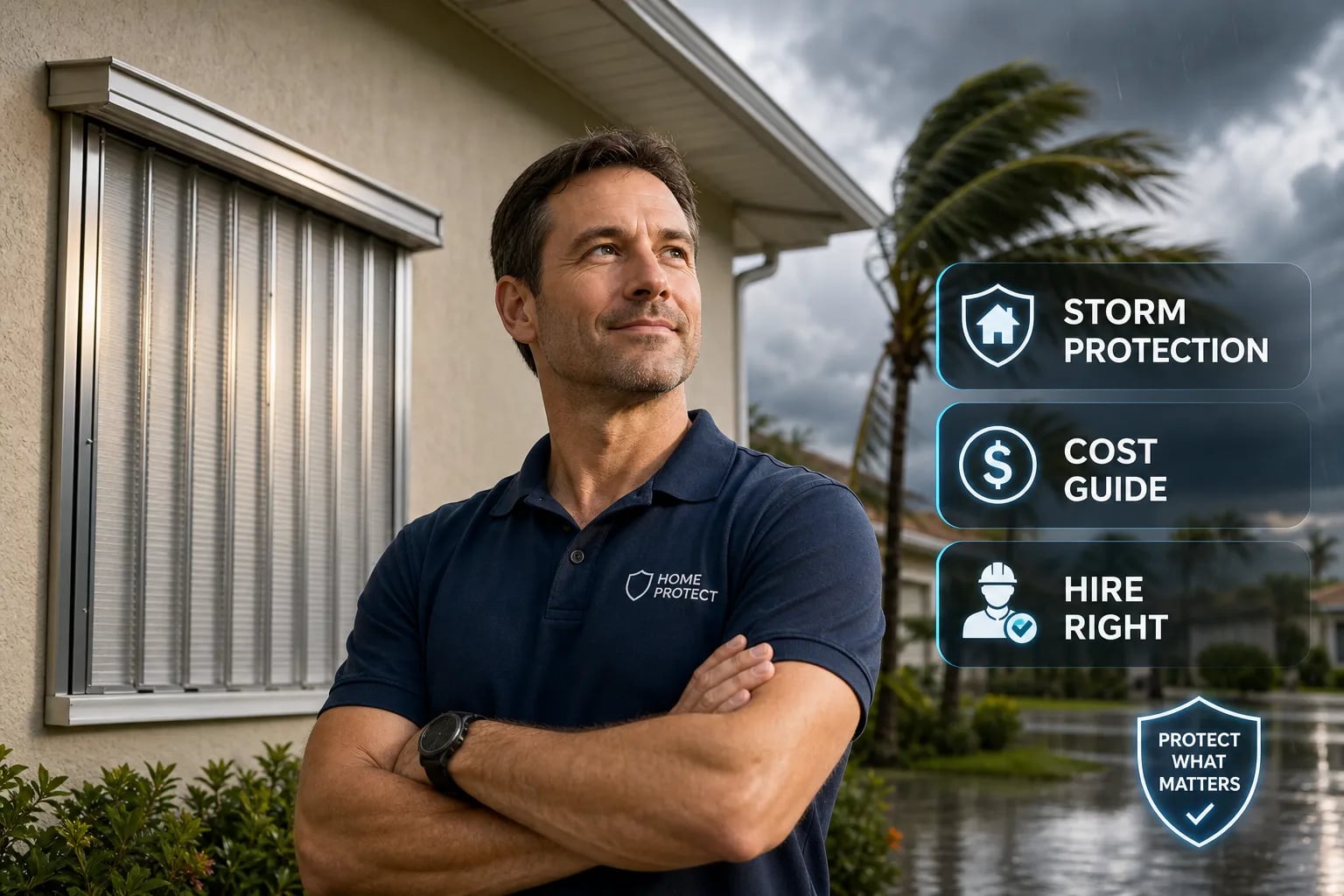Storm shutters near me: costs, types & how to hire right