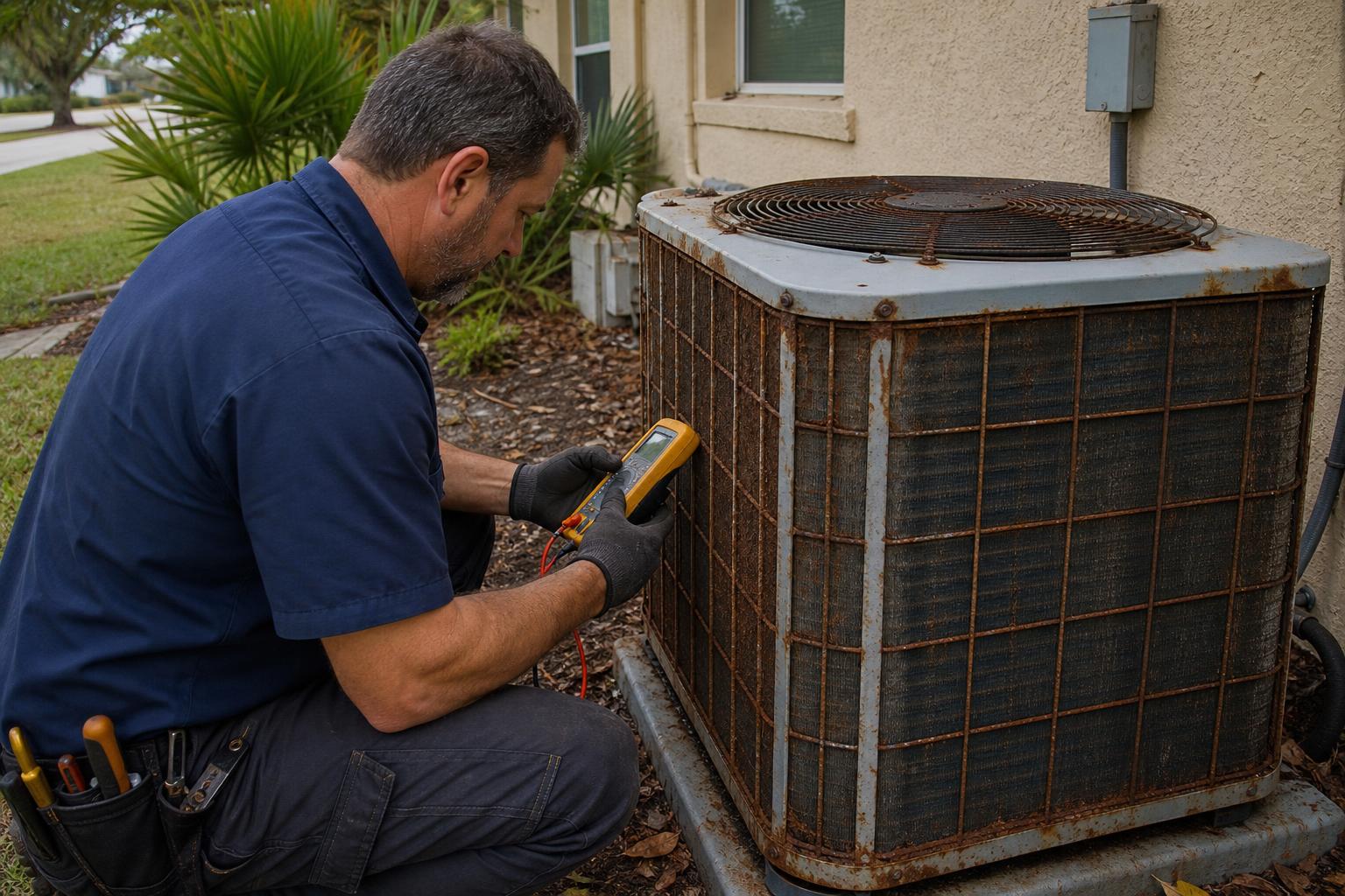 When to Replace vs. Repair Your AC Unit in Florida